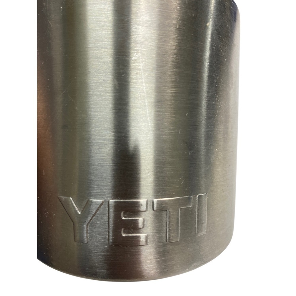 Yeti Silver Rambler Mug with Minimalist Design - Picture 3 of 8